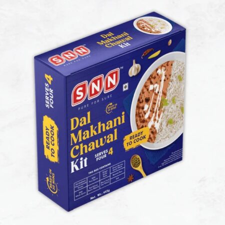 SNN Dal Makhani Chawal Kit - Ready to Cook Meal Kit, Serves 4 (445g)