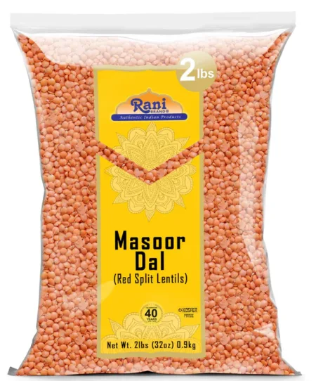 Masoor Dal (Red Lentils), 2kg