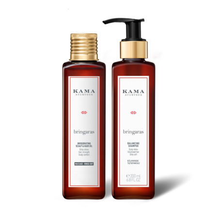 Kama Ayurveda Bringaras Stronger Hair Duo