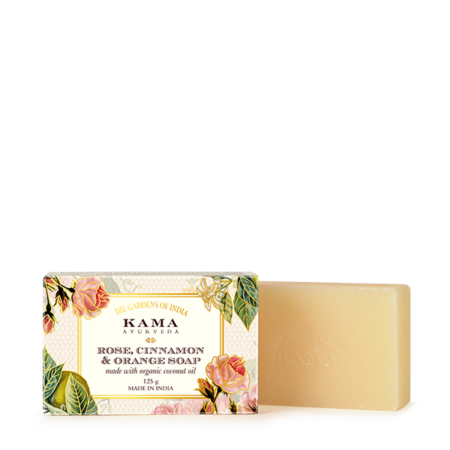 Kama Ayurveda Rose Cinnamon & Orange Soap