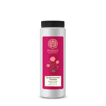 Forest Essentials Silken Dusting Powder Indian Rose Absolute