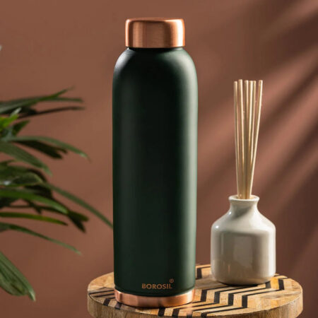 Borosil Copper Bottle Green