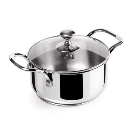 Milton Tri-Ply Stainless Steel Casserole with Lid