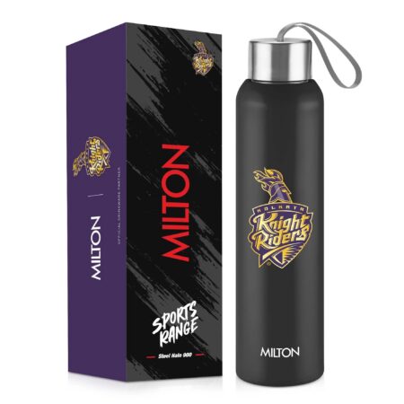 Milton Sports Steel Halo KKR UV Printing Water Bottle