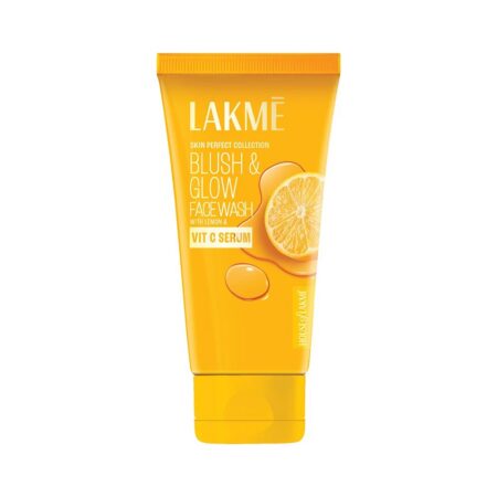 Lakmé Blush Glow Lemon Freshness Gel Face Wash | Lemon Extracts | Brightening & Refreshing