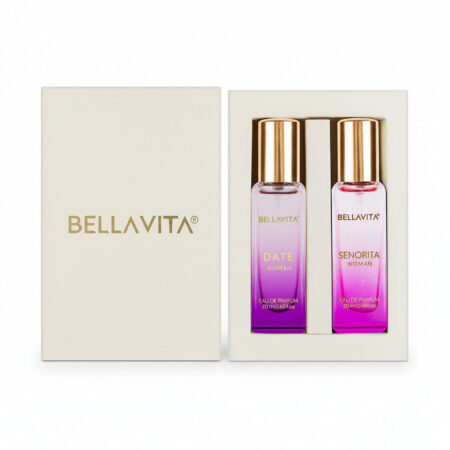 BELLAVITA DATE perfume & SENORITA perfume combo|2X20ML|With Fruity & Woody Notes| Eau de Parfum - 40 ml