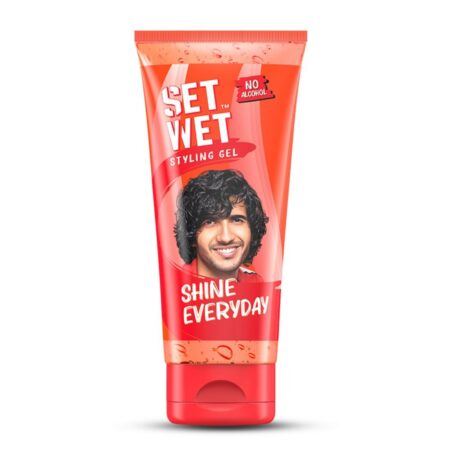 Set Wet Styling Hair Gel for Men - Shine Everyday - 50gm