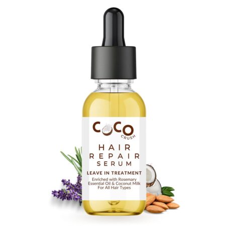 Coco Crush Hair Repair Treatment Serum with Lavender & Rosemary Oil