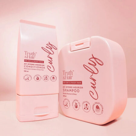 Truth & Hair Hydro Nourish Shampoo & Conditioner Combo - Curly Hair