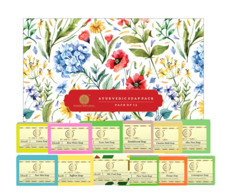 Khadi Natural Handmade Soap Collection