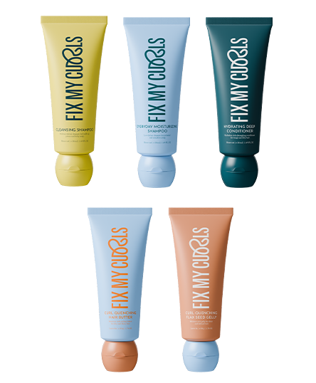 Fix My Curls 5 Step Moisture Bundle | Pack of 5