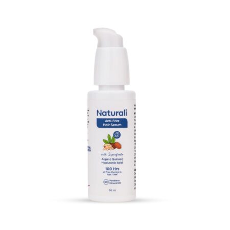 Naturali Anti-Frizz Serum with Argan Oil, Quinoa & Hyaluronic Acid - 50 ml