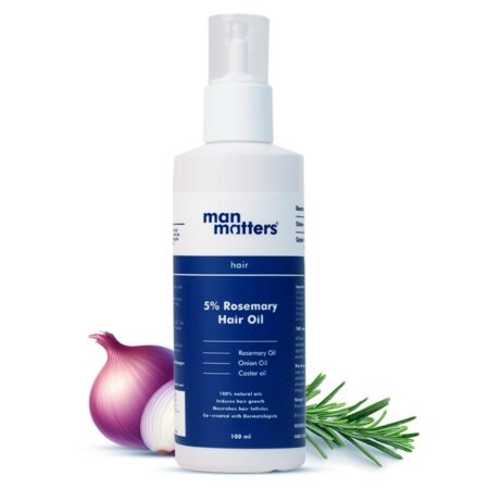 Man Matters 5% Rosemary Hair Oil - 100 ml