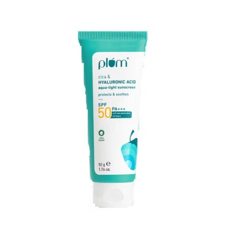 Plum Cica & Hyaluronic Acid Aqua-Light Sunscreen SPF 50 PA+++ (50g)
