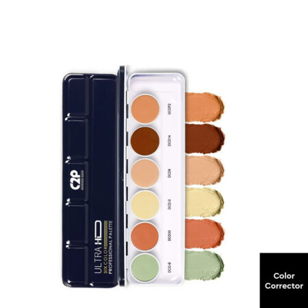 C2P Pro Ultra HD Cover & Conceal 6-in-1 Dermashield Palette | Corrector & Foundation
