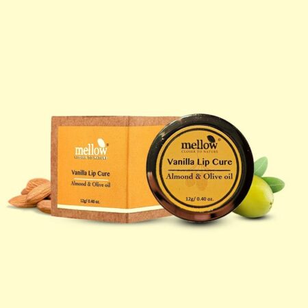 Mellow Vanilla Lip Cure | Castor Oil, Argan Oil & Vanilla | Nourishing Lip Balm